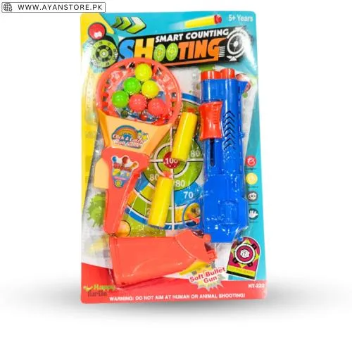 Happy Turtle Smart Counting Shooting Gun