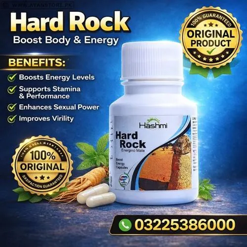 Hashmi Hard Rock Energino Capsules in Pakistan