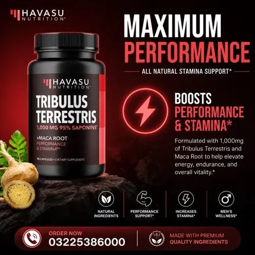 Havasu Nutrition Tribulus Terrestris Capsules in Pakistan