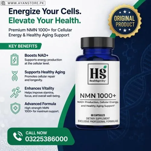 Healthgevity NMN 1000+ Capsules in Pakistan