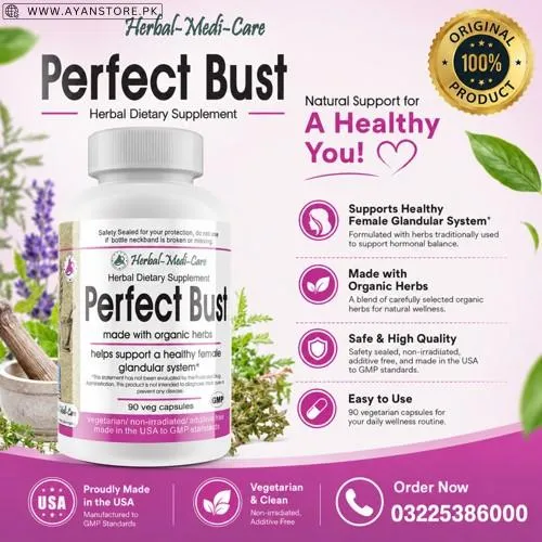 Herbal Medi Care Perfect Bust Capsule in Pakistan