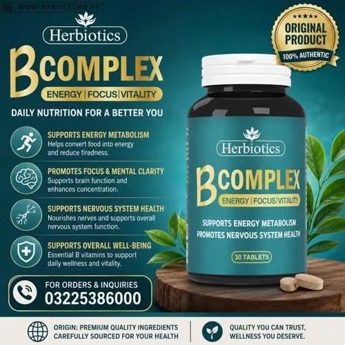 Herbiotics B-Complex Tablets in Pakistan