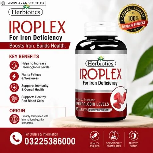 Herbiotics Iroplex Tablets in Pakistan