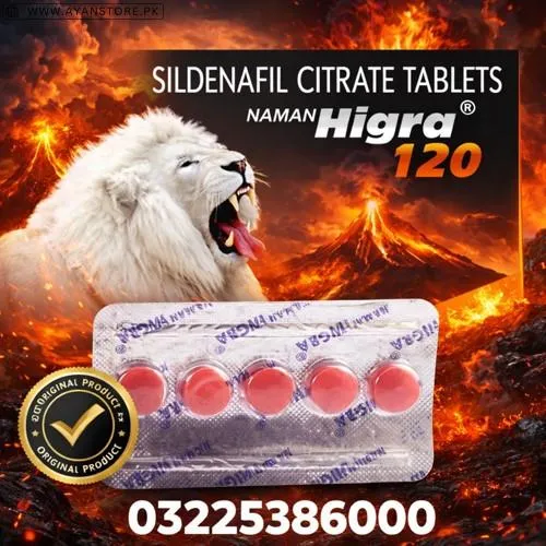 Higra 120mg Sildenafil Tablets in Pakistan