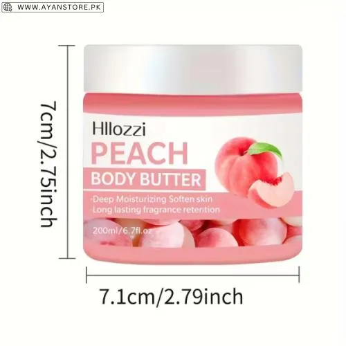 Hllozzi Peach Body Butter Cream