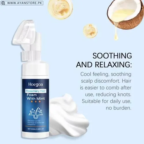 Hoegoa Rosemary Hair Foam With Mint