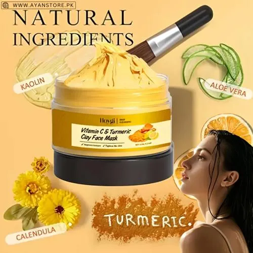 Hoygi Turmeric Cleansing Mud Mask Hoygi Turmeric Cleansing Mud Mask