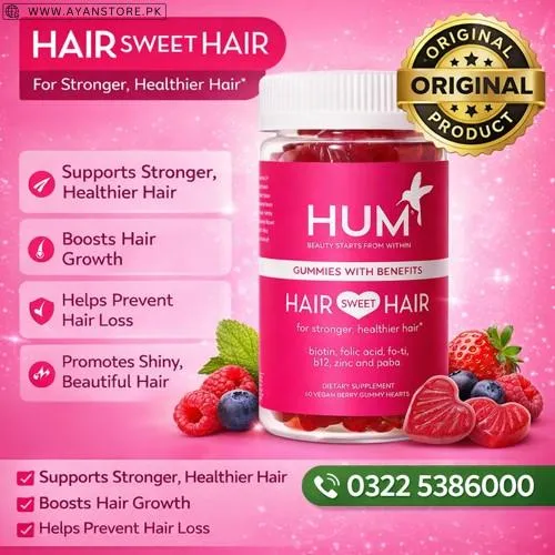 HUM Nutrition Hair Sweet Gummy in Pakistan