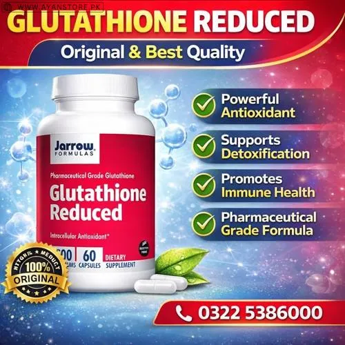 Jarrow Formulas Glutathione Reduced 500mg Capsule in Pakistan
