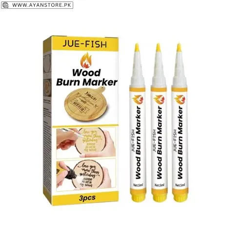 Jue-fish Wooden Burning Marker