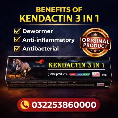 Kendactin 3 in 1 Hourse Cream in Pakistan