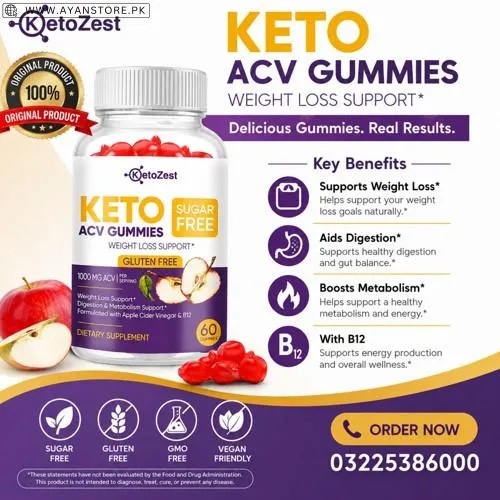 Keto ACV Gummies in Pakistan