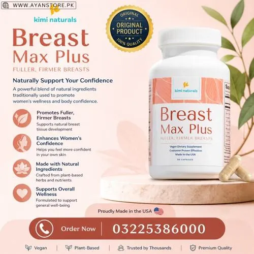 KIMI Naturals Breast Max Plus Capsules in Pakistan