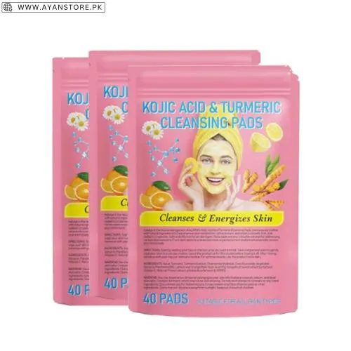 Kojic Acid Turmeric Cleansing Pads 