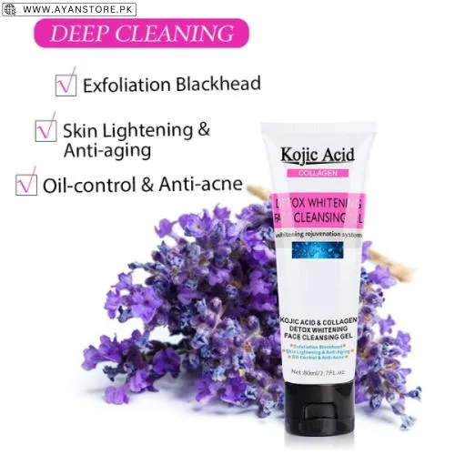 Kojic Whitening Face Cleansing Gel Price in Pakistan