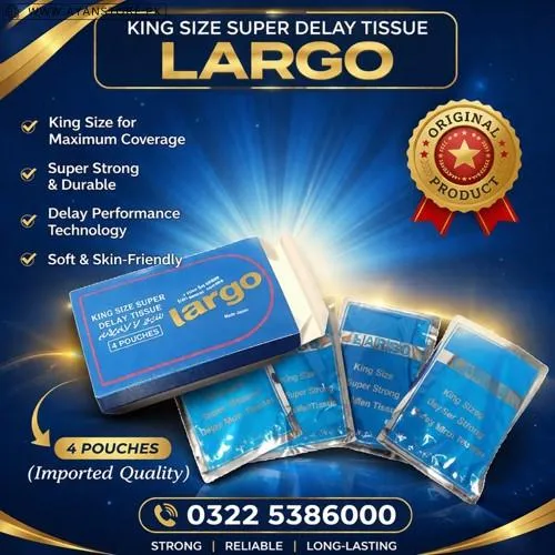 Largo Super Strong Long Lasting Delay Tissue in Pakistan