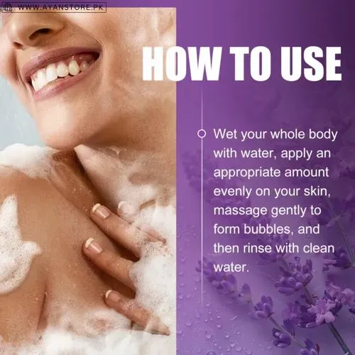 Lavender Shimmering Body Wash