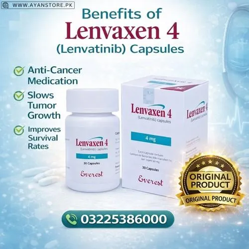 Lenvaxen 4 Capsules in Pakistan