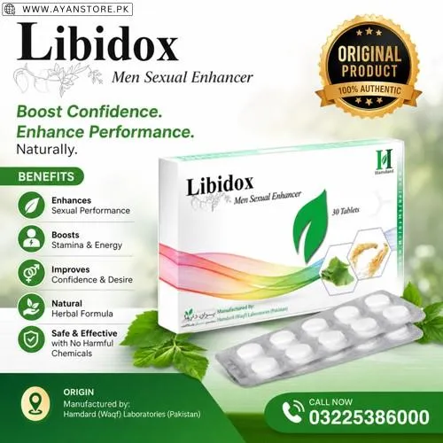 Libidox Tablets in Pakistan
