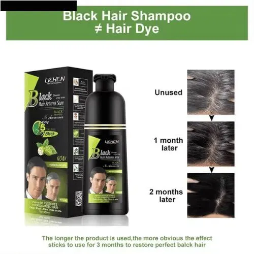 Lichen Black Hair Shampoo In Pakistan