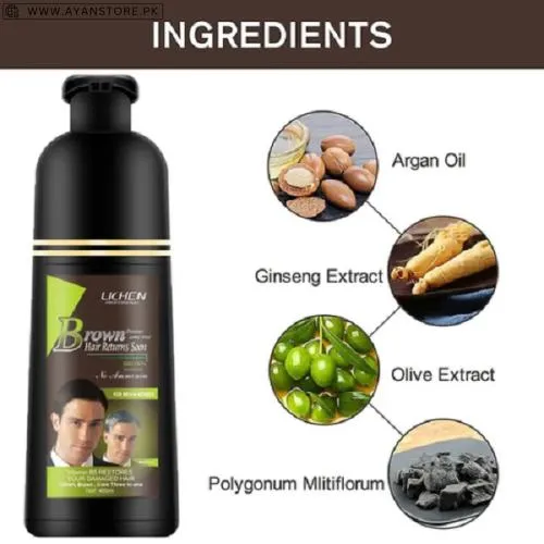 Lichen Dark Brown Hair Shampoo In Pakistan