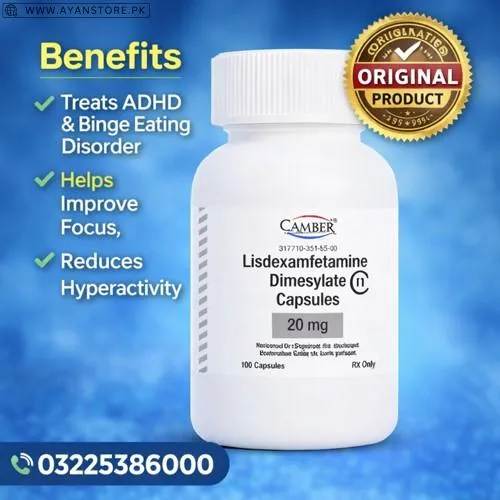 Lisdexamfetamine Dimesylate Capsules in Pakistan