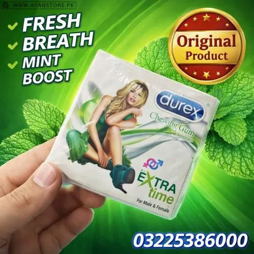 Longtime Mint Durex Chewing Gum in Pakistan