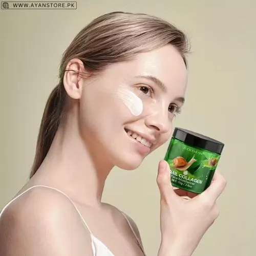 Lucky Musn Snail Collagen Face Moisturizer