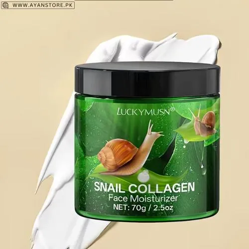 Lucky Musn Snail Collagen Face Moisturizer