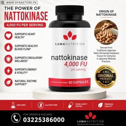 Luma Nutrition Nattokinase Capsules in Pakistan