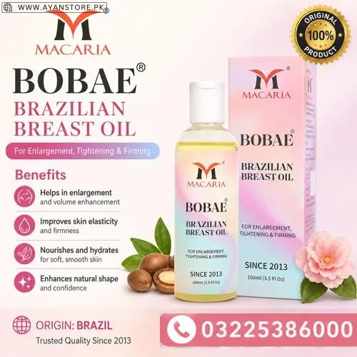 Macaria Bobae Brazilian Breast Oil in Pakistan