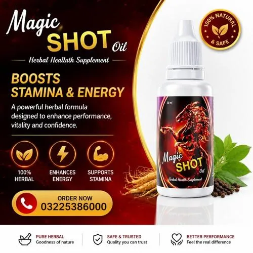 Magic Shot Oil for Men in Pakistan