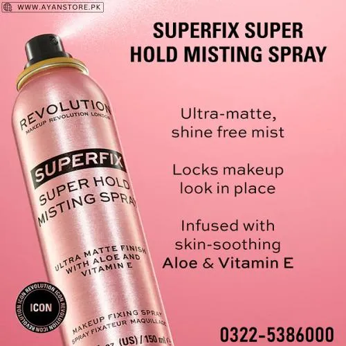 Makeup Revolution Superfix Misting Spray In Pakistan Makeup Revolution Superfix Misting Spray In Pakistan