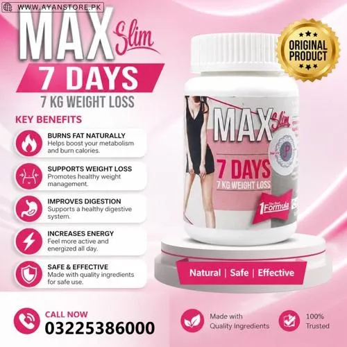 Max 7 Days Slimming Capsule in Pakistan