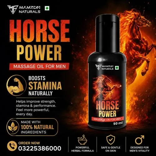 Maxfort Naturals Horse Power Oil in Pakistan