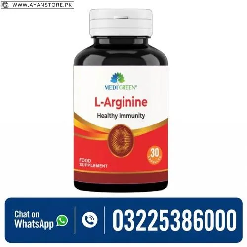 MediGreen L-Arginine 500mg Capsules in Pakistan