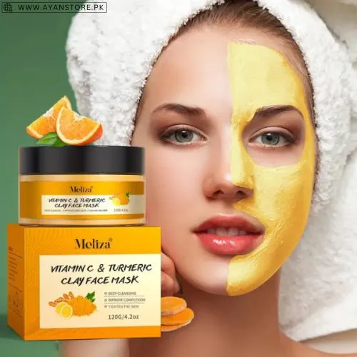 Meliza Vitamin C Turmeric Clay Face Mask