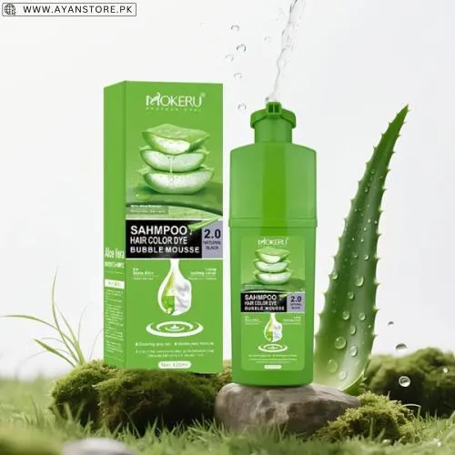Mokeru Aloe Vera Hair Color Shampoo