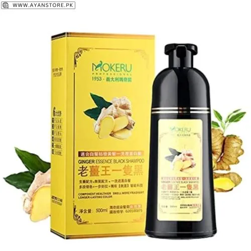 Mokeru Ginger Essence Black Shampoo Price In Pakistan