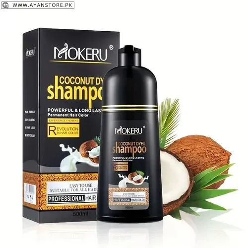 Mokeru Instant Coconut Hair Color Shampoo Mokeru Instant Coconut Hair Color Shampoo