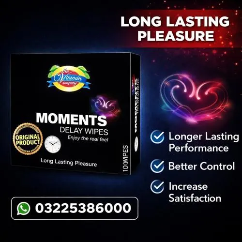 Moments Delay Wipes in Pakistan