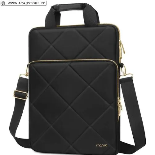 Mosiso Vertical Laptop Shoulder Bag