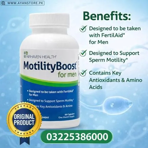 Motility Boost in Pakistan