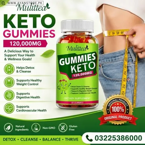 Mulittea Brand Keto Gummies in Pakistan