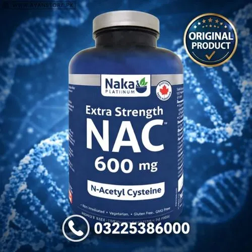 Naka Platinum Nutri NAC 600mg Capsules in Pakistan