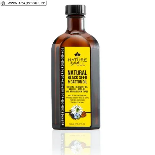 Natural Blackseed & Castor Hair Oil Natural Blackseed & Castor Hair Oil