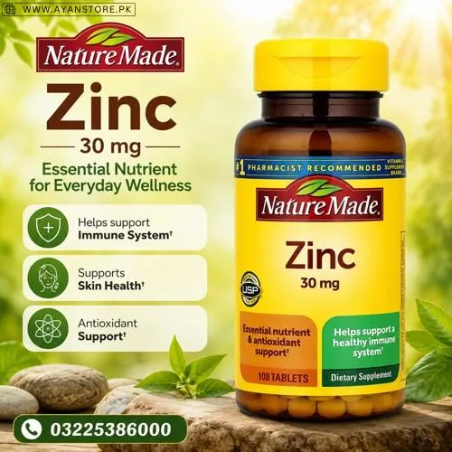 Nature Made Zinc 30 Mg Tablets in Pakistan