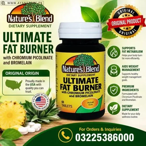 Nature's Blend Ultimate Fat Burner Tablets in Pakistan