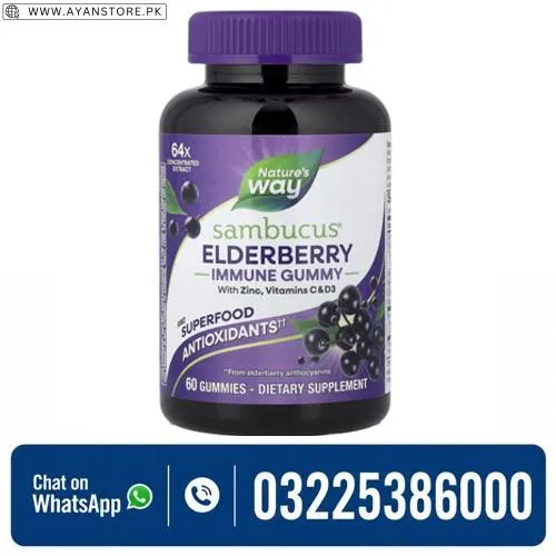 Nature's Way Sambucus Elderberry Immune Gummies in Pakistan