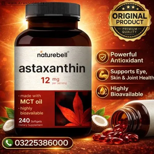 Naturebell Astaxanthin 12mg Softgels in Pakistan